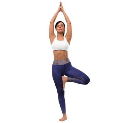 Punchy Purple Yoga Leggings