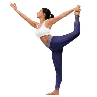 Punchy Purple Yoga Leggings - Image 2